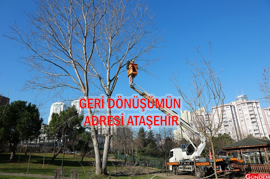GERİ DÖNÜŞÜMÜN ADRESİ ATAŞEHİR ATAŞEHİR BELEDİYESİ GERİ DÖNÜŞÜM